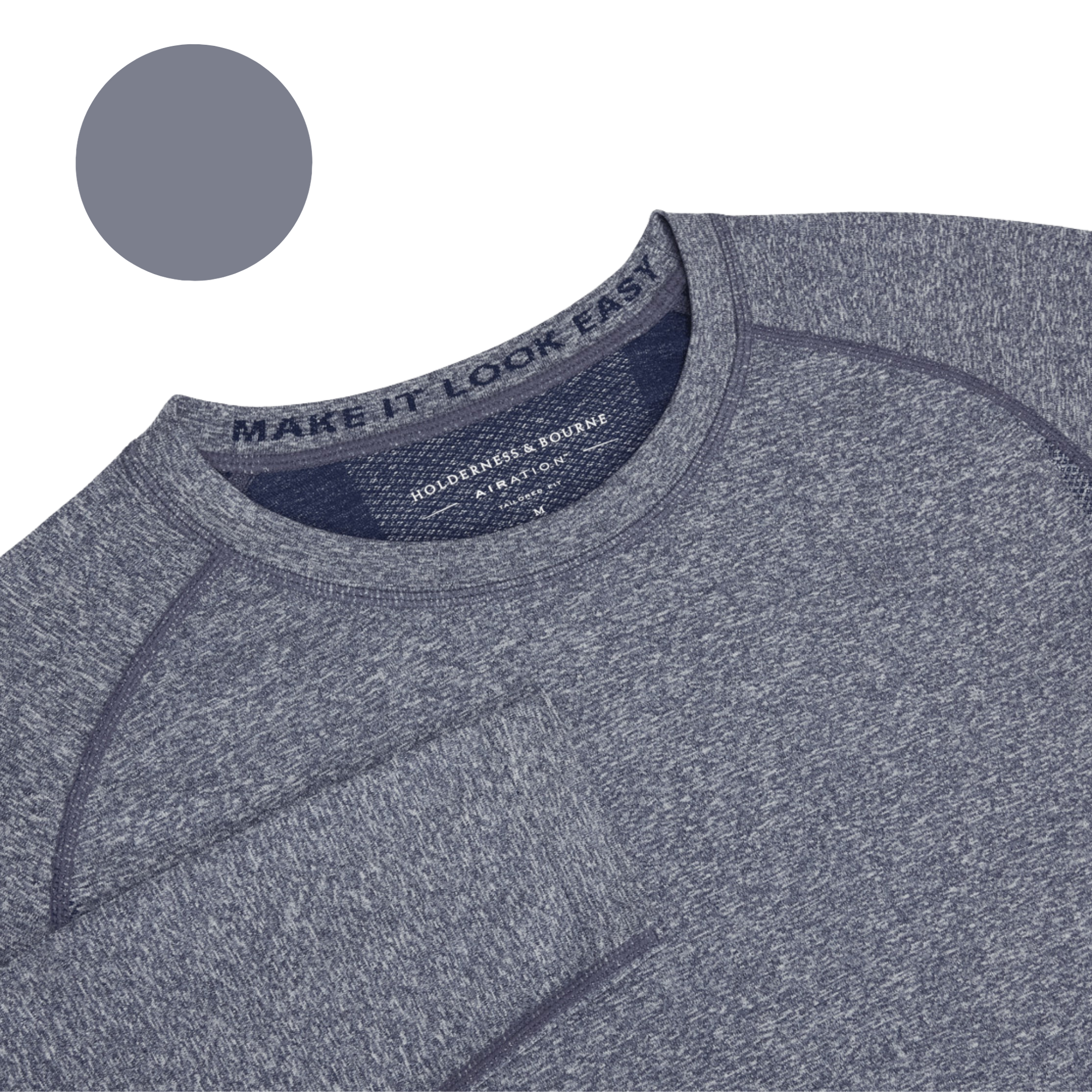 HB3013.HeatheredNavy