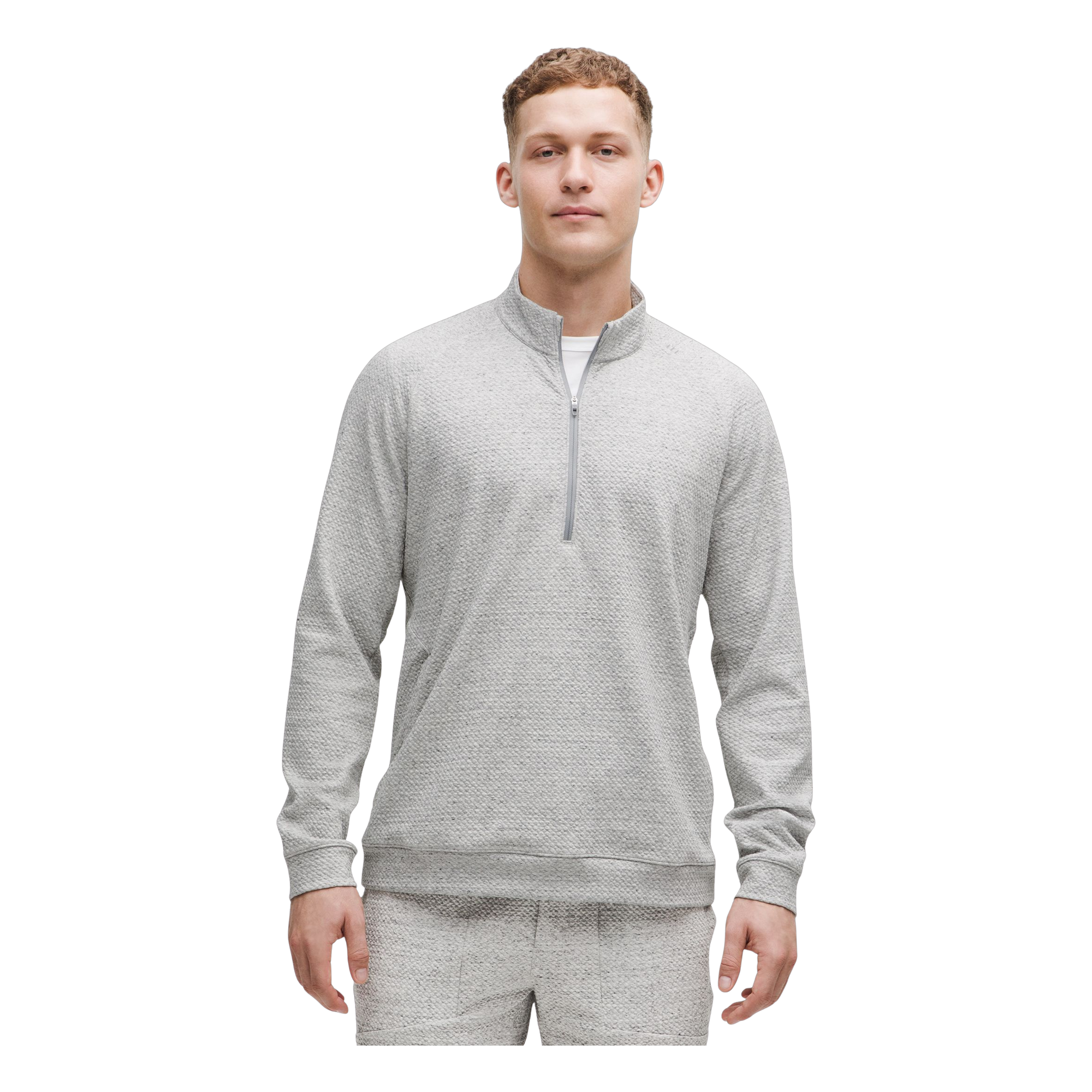 texcottonhalfzip.HeatheredGrey